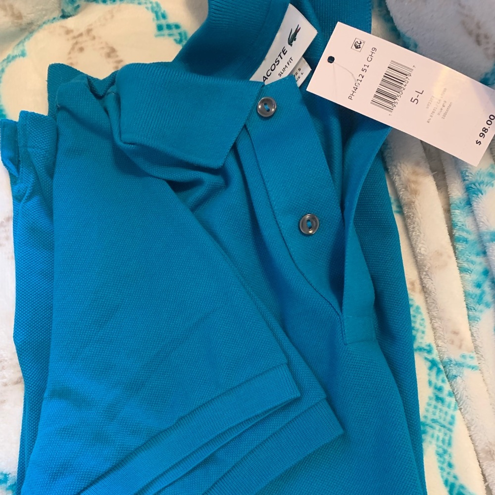 Lacoste Men’s Polo Shirt Large NWT